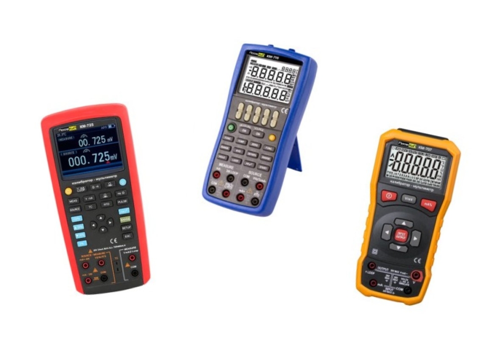 ПрофКиП представляет новую серию приборов: калибраторы-мультиметры КМ